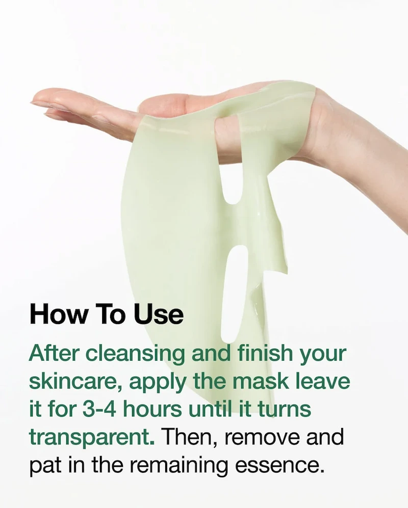 **ماسک آرام‌بخش کلاژن برند آنوامدل Heartleaf 70**