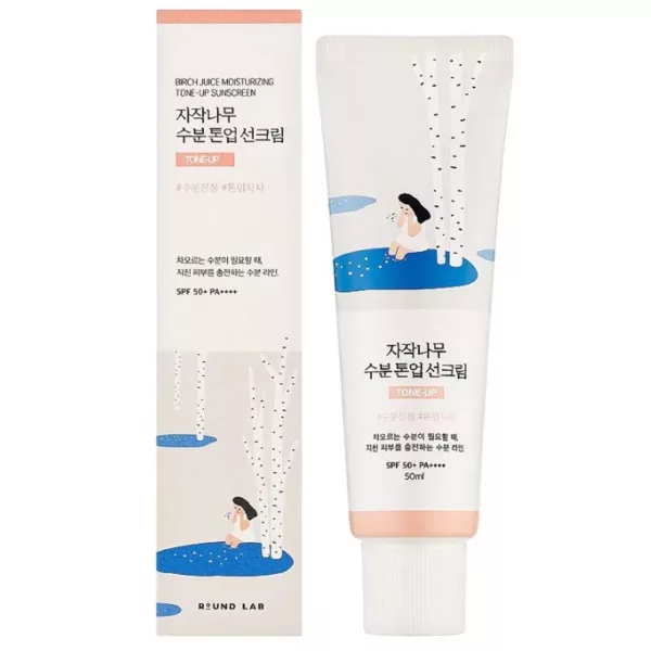 ضد آفتاب روشن و مرطوب کننده راند لب مدل TONE-UP حاوی +SPF 50