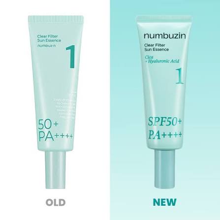  ضد آفتاب  اسنس شماره 1 نامبوزین Numbuzin مدل clear filter